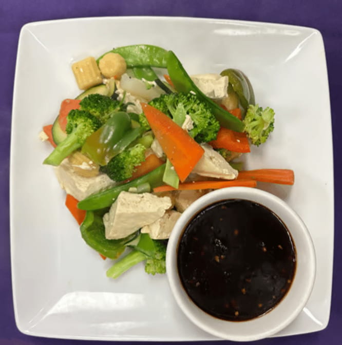 D2. Steamed Veggies & Tofu.
