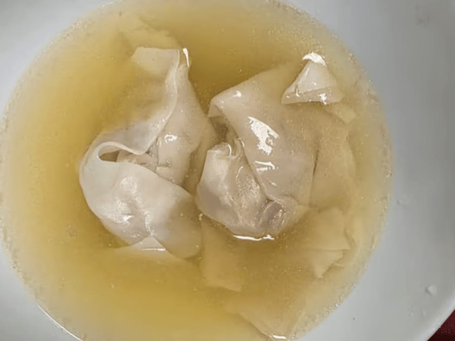 7. Wonton Soup.