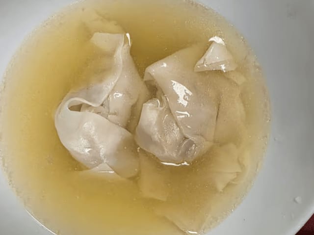 7. Wonton Soup.