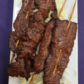 A12. Beef Satay