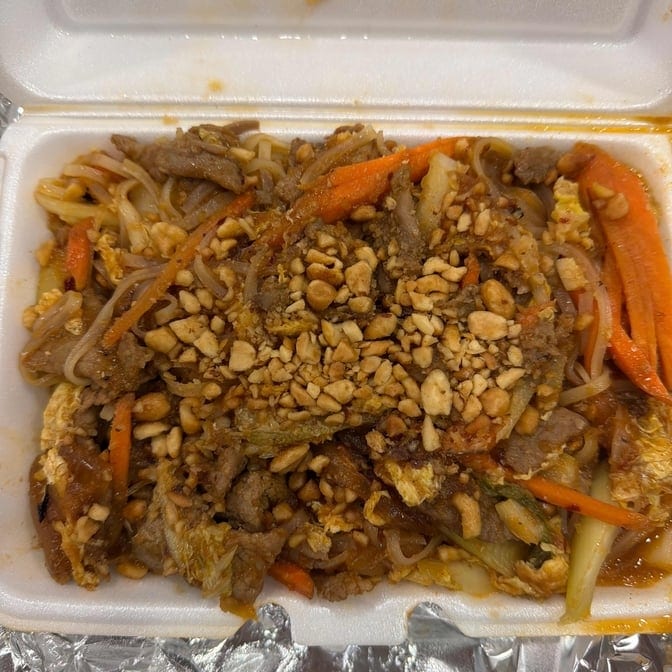 Pad Thai Noodles Combinations.