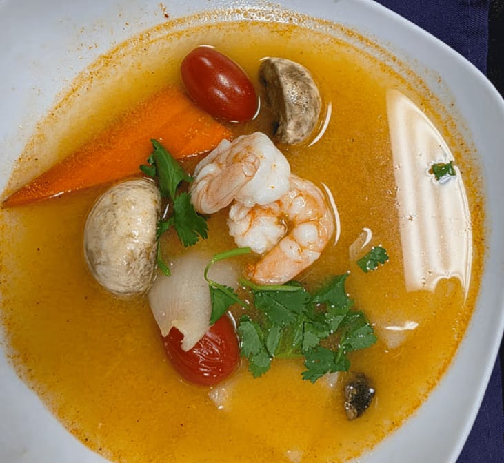 1. Thai Lemongrass Soup.