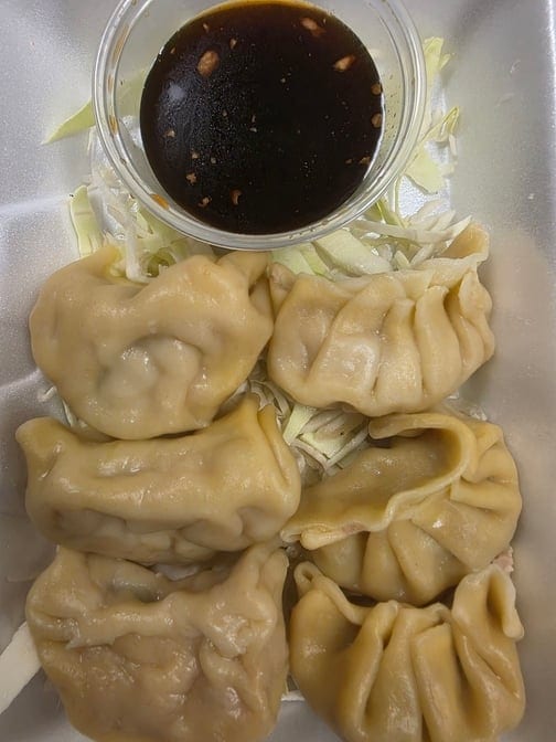 A7. Steamed Chicken Dumplings.