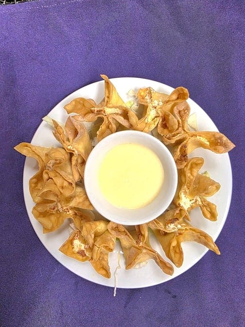 A8. Crab Rangoon.
