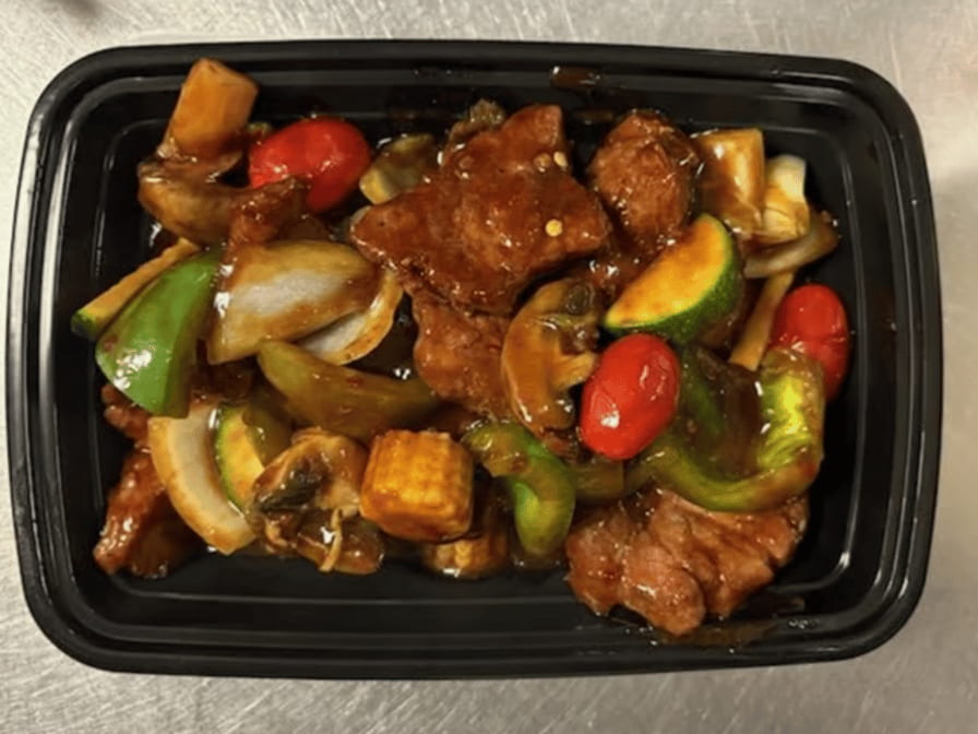 G4. Roast Pork & Veggies.