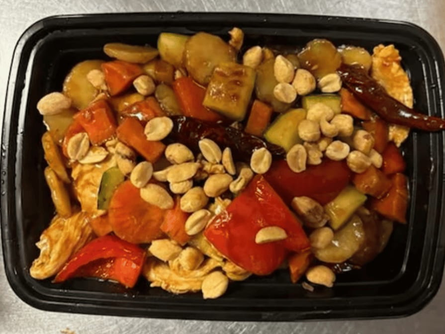 C8. Kung Po Chicken.