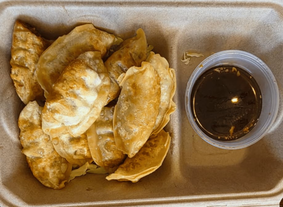 A14. Deep Fried Pork Gyoza.