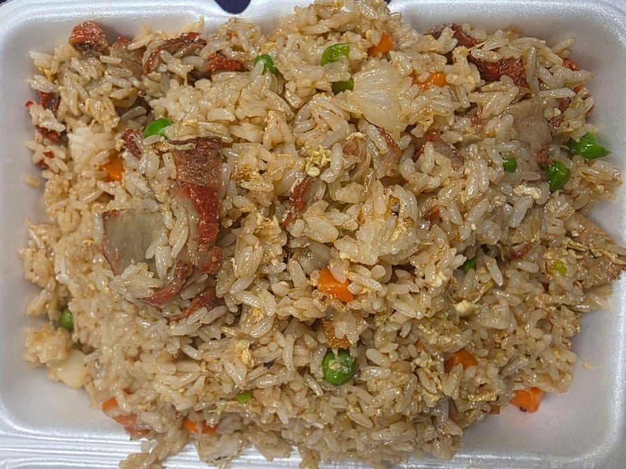 R4. Roast Pork Fried Rice.